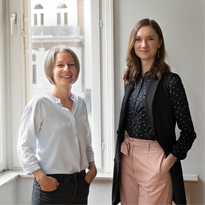 Neue Mitarbeiterinnen Mareike Lange und Julia Ortgies | Full Thinking Werbeagentur von Mende Marketing GmbH